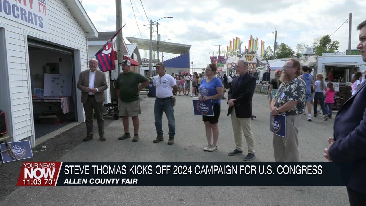 Democrat Steve Thomas announces run for Ohio's 4th District congressional seat